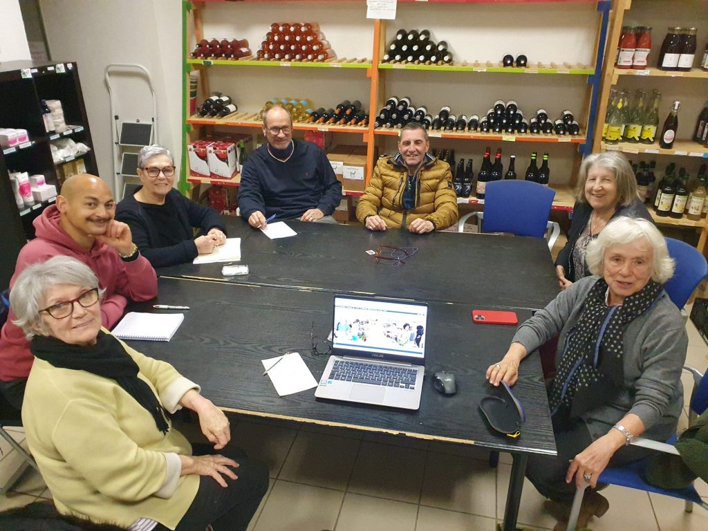 Le groupe maintenance de la Coop Singulière